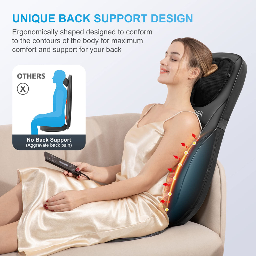Shiatsu Back Massager with Heat C38269