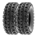2 ATV Tires 19x7-8 Knobby 6 PR R74447