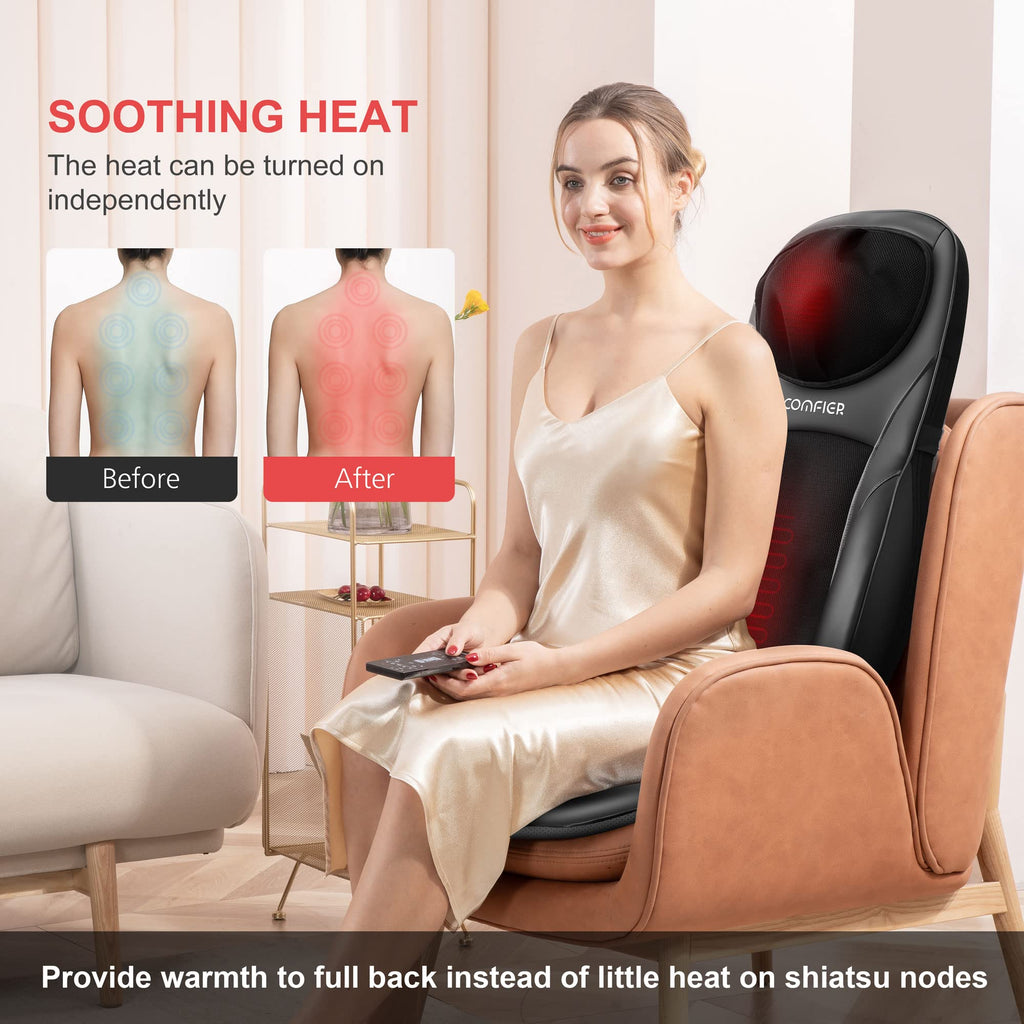 Shiatsu Back Massager with Heat C38269