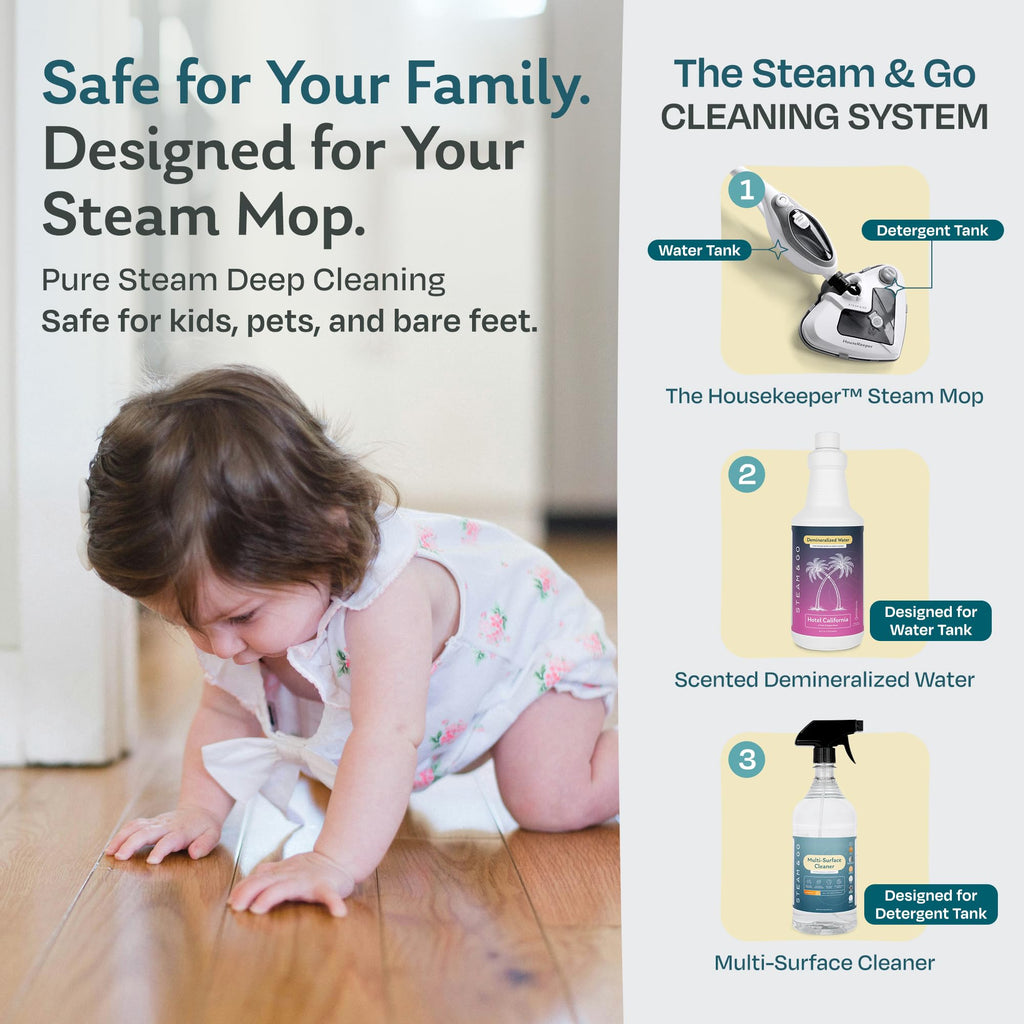 Demineralized Water for Steam Mop, 32 Ounces K2117