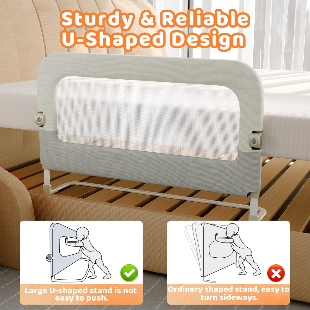 Foldable Safety Bed Rail I750