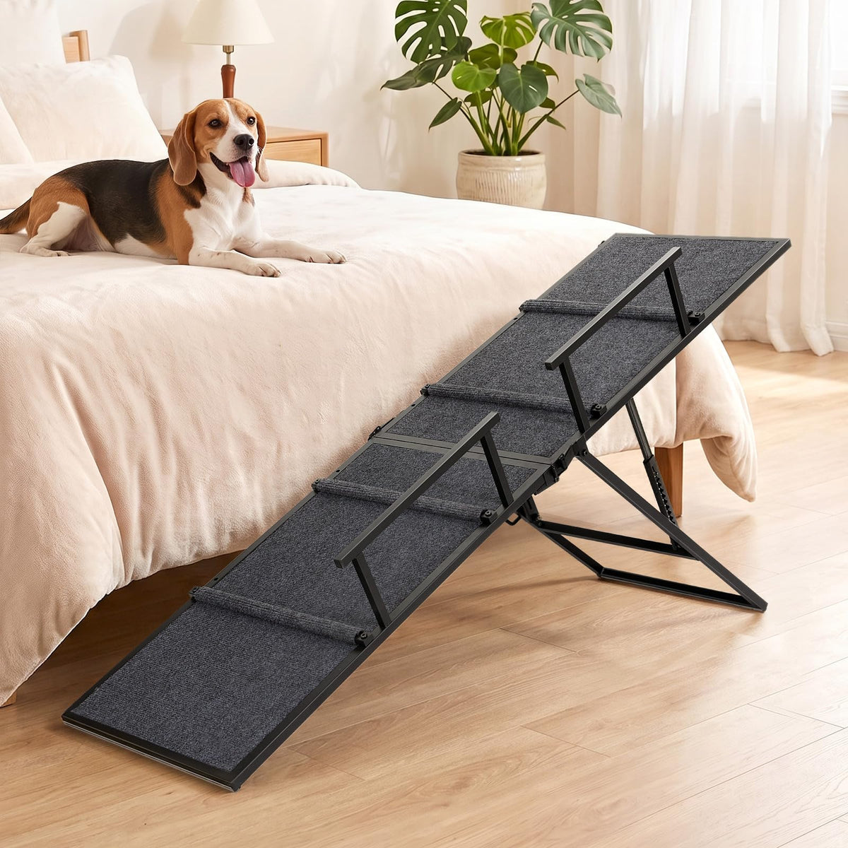 63" Foldable Metal Dog Ramp O699699