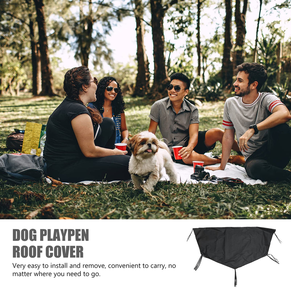 Heavy Duty Oxford Dog Pen Cover B38335