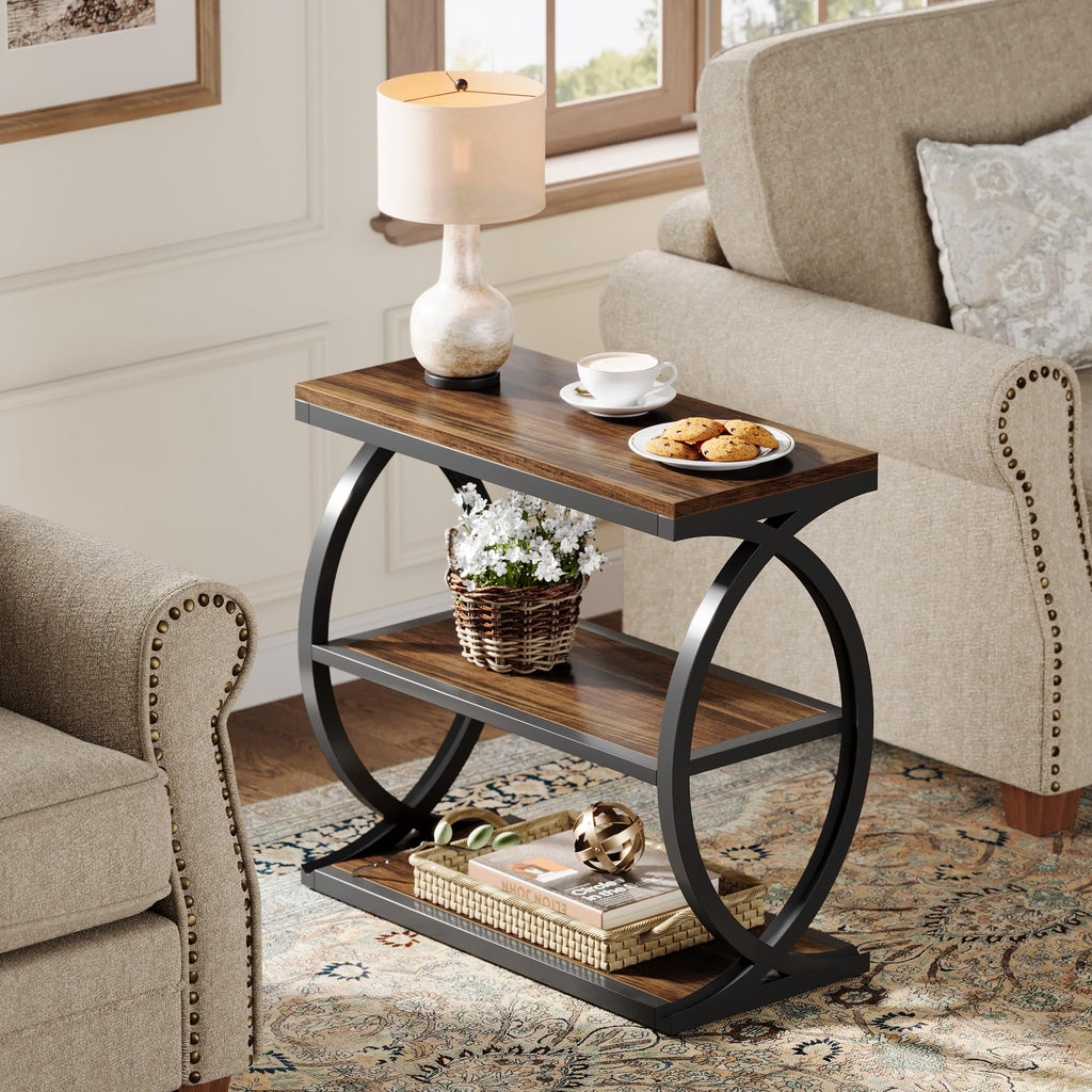 3-Tier Narrow End Table C298