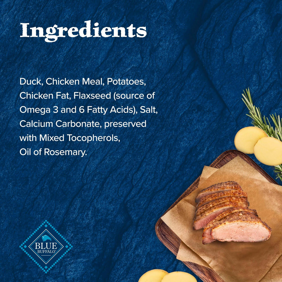High Protein Grain Free Duck Recipe Dog Biscuits 36-oz Q991982