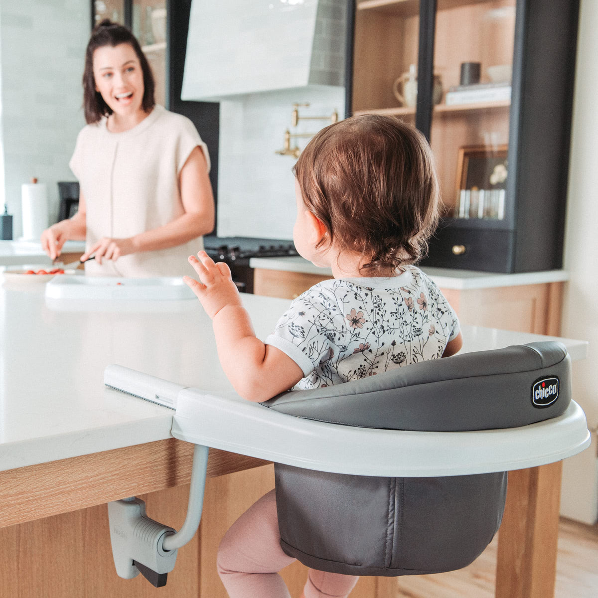 Hook-On High Chair with Tray U8959
